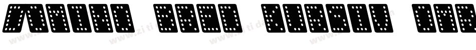 Domino bred kursiv omrids字体转换